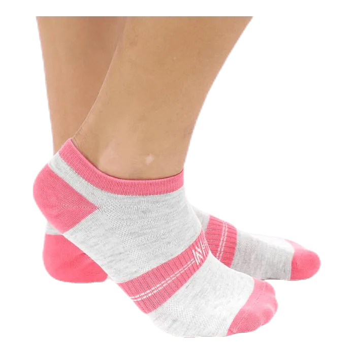 2-pack Lady Low-cut Pink/Grey
