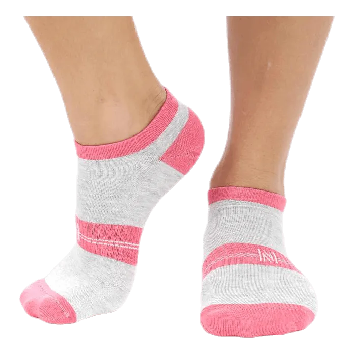 2-pack Lady Low-cut Pink/Grey