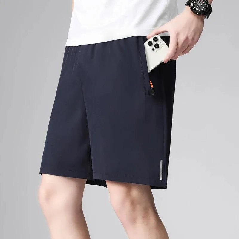 2024 Casual Sports Shorts for Men's Summer Ice Silk Cool