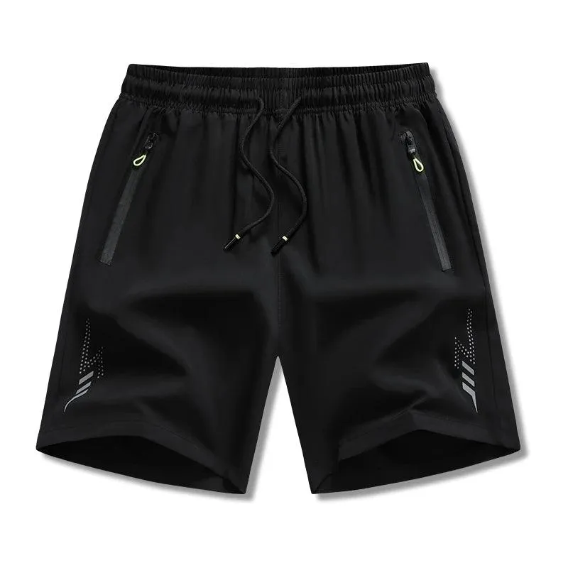 2024 Casual Sports Shorts for Men's Summer Ice Silk Cool