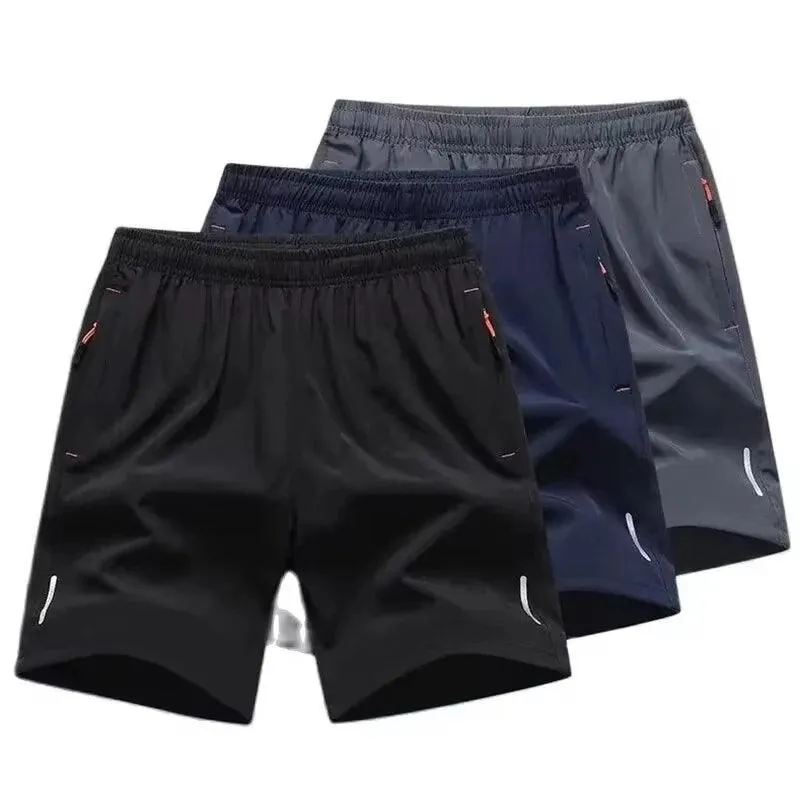 2024 Casual Sports Shorts for Men's Summer Ice Silk Cool