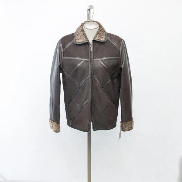 5770 Clearance - Chocolate Brown Snowtop Sheepskin - Sizes 8 & 10