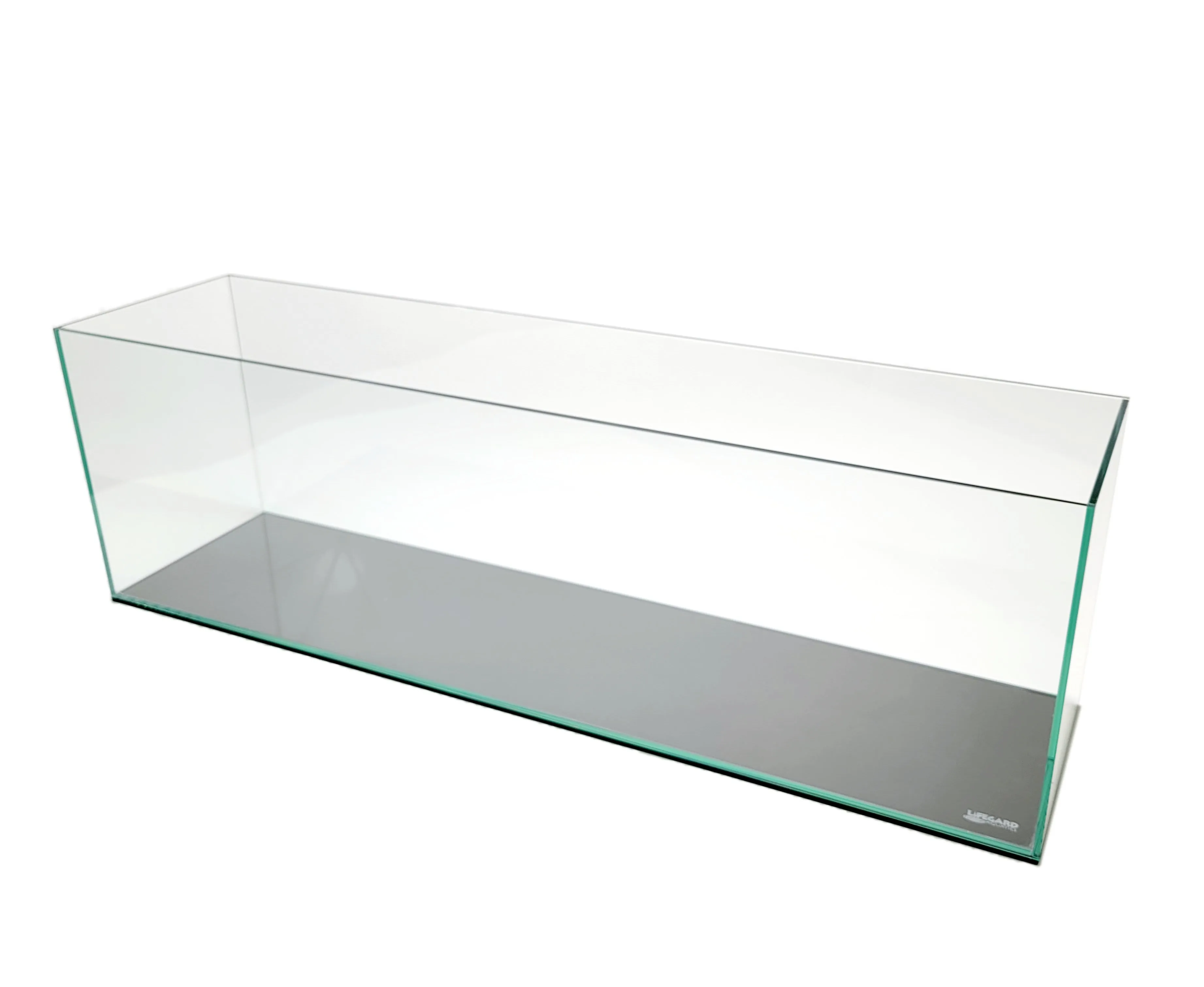 6 Gallon Ultra Low Iron Glass Bookshelf Aquarium Kit 5mm (29.92"x5.90"x7.87")