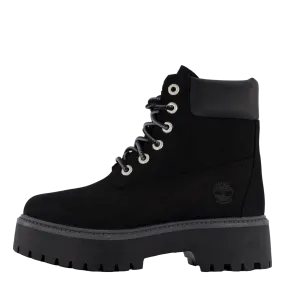 6 Inch Lace Up Waterproof Boot Jet Black