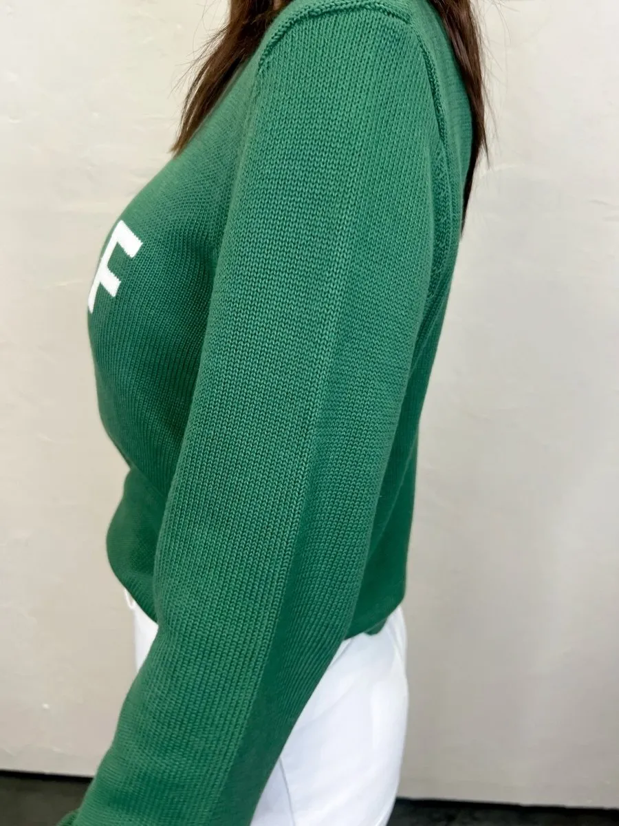 Artisan Golf Hand-Knit Sweater - Green