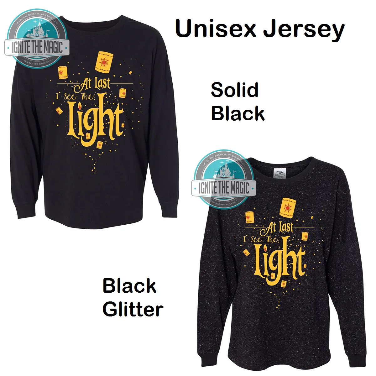At Last I See the Light [Classic Design] - ALL STYLES Unisex   Womens