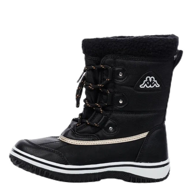 Bates Mid Cut Junior White/Black