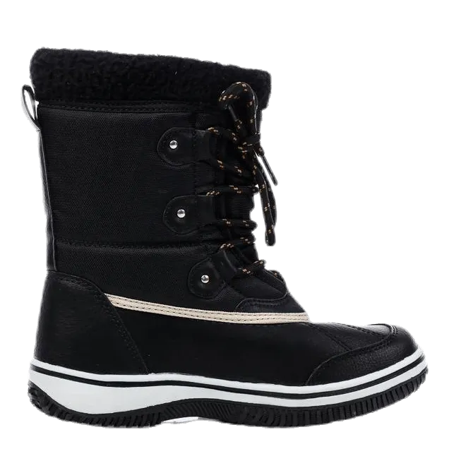 Bates Mid Cut Junior White/Black