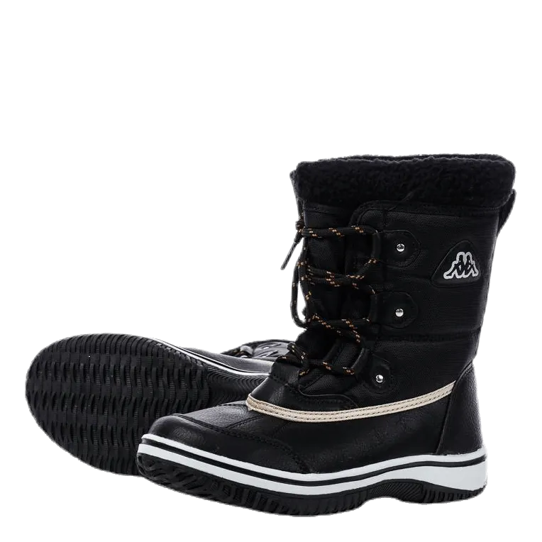 Bates Mid Cut Junior White/Black
