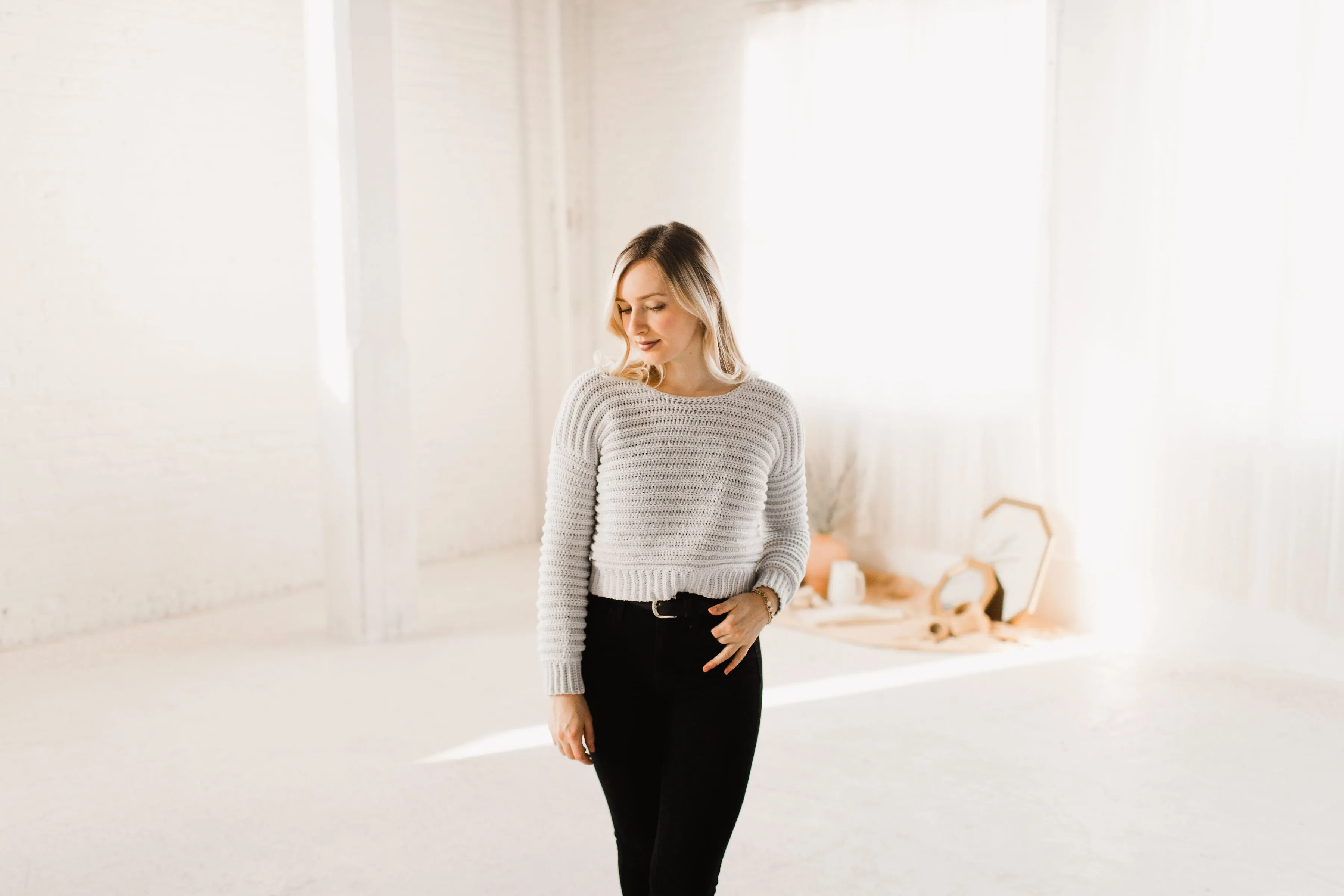 Body Language Sweater Crochet Pattern