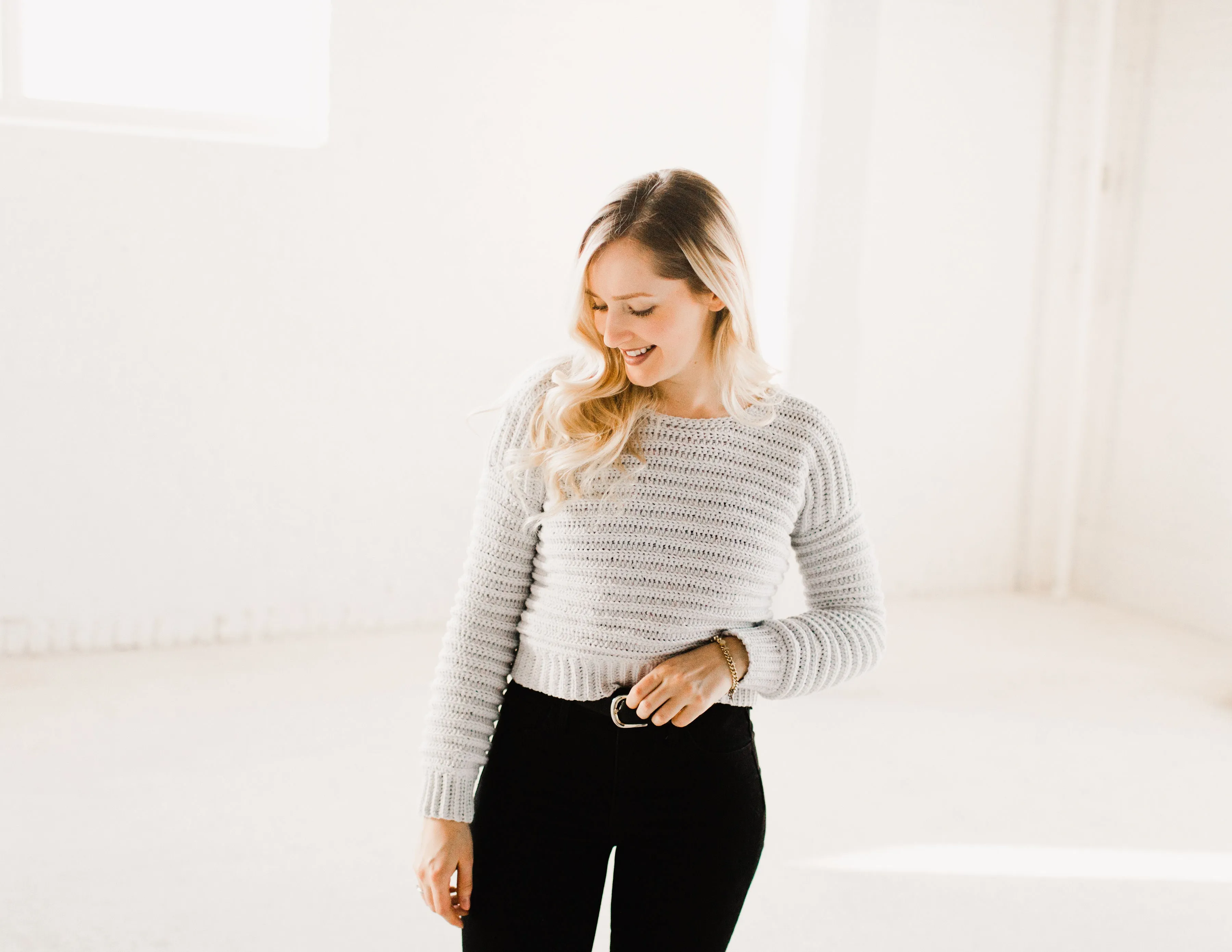 Body Language Sweater Crochet Pattern