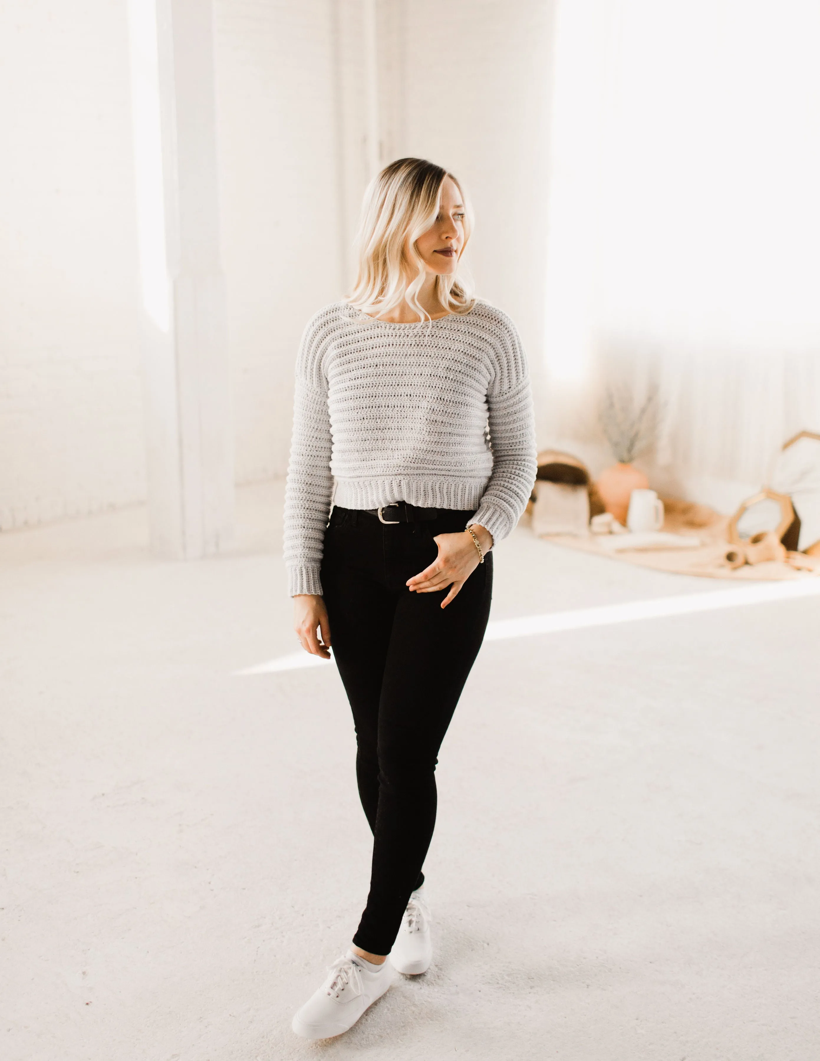Body Language Sweater Crochet Pattern