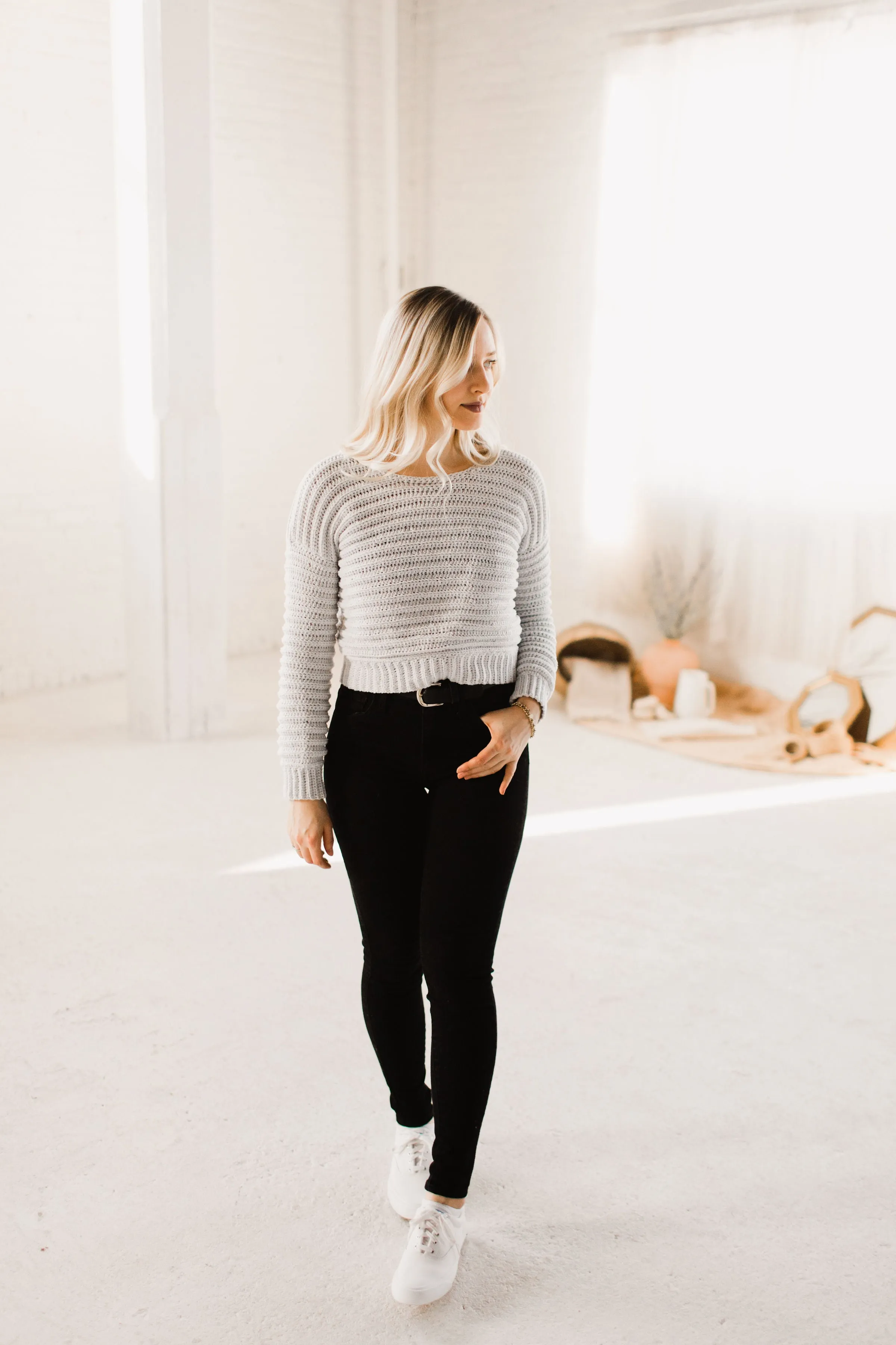 Body Language Sweater Crochet Pattern