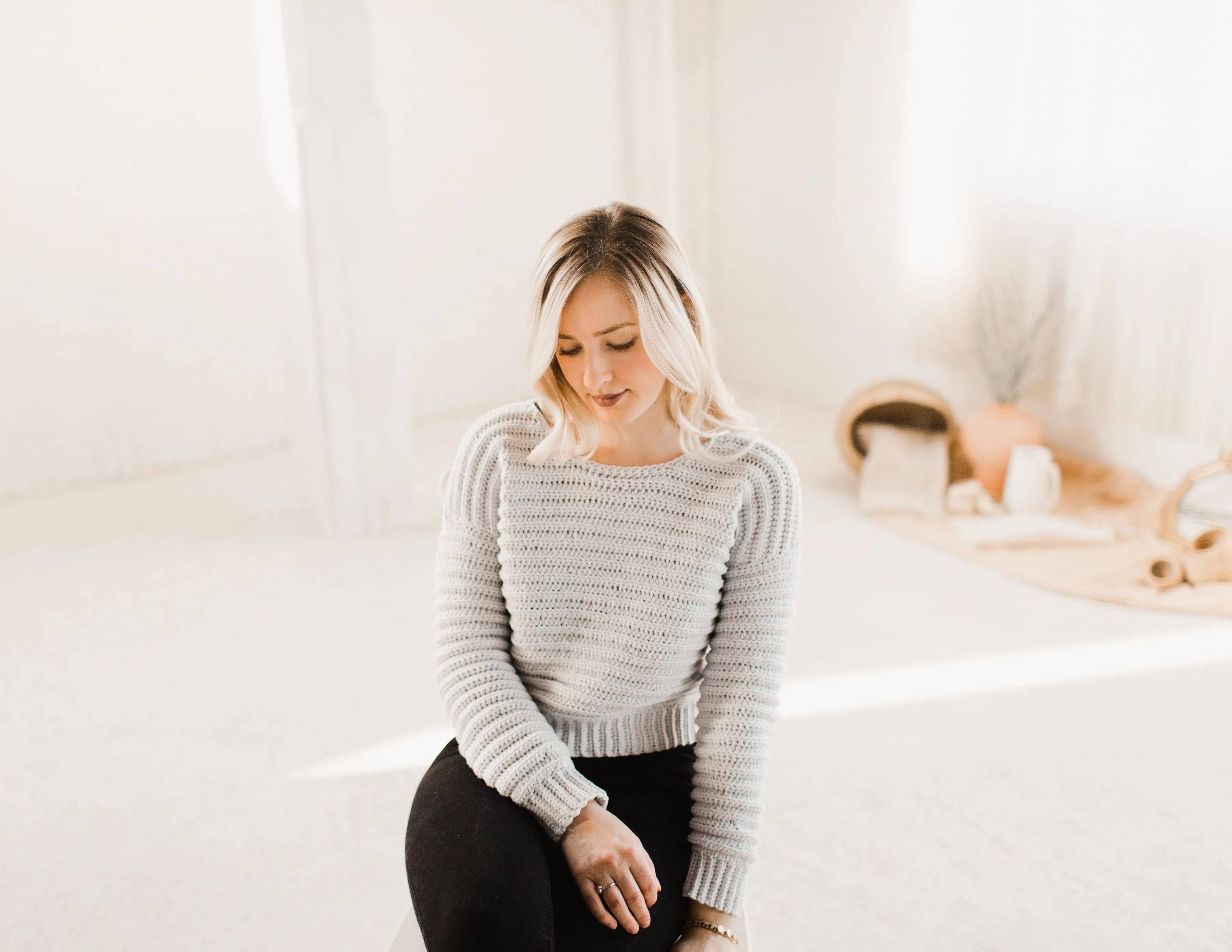 Body Language Sweater Crochet Pattern