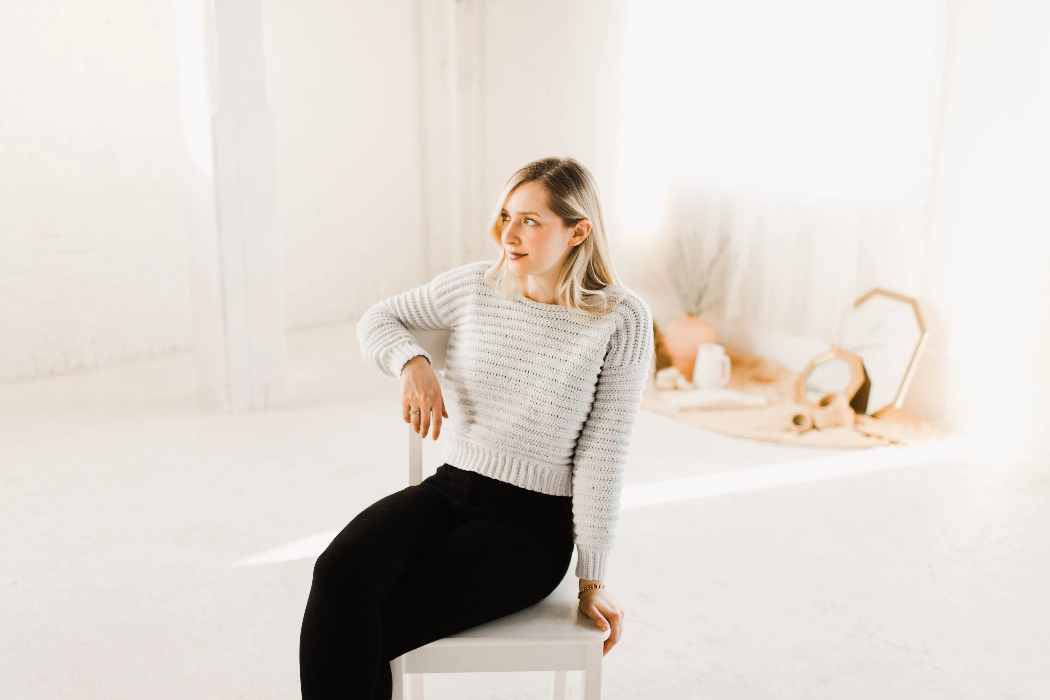 Body Language Sweater Crochet Pattern