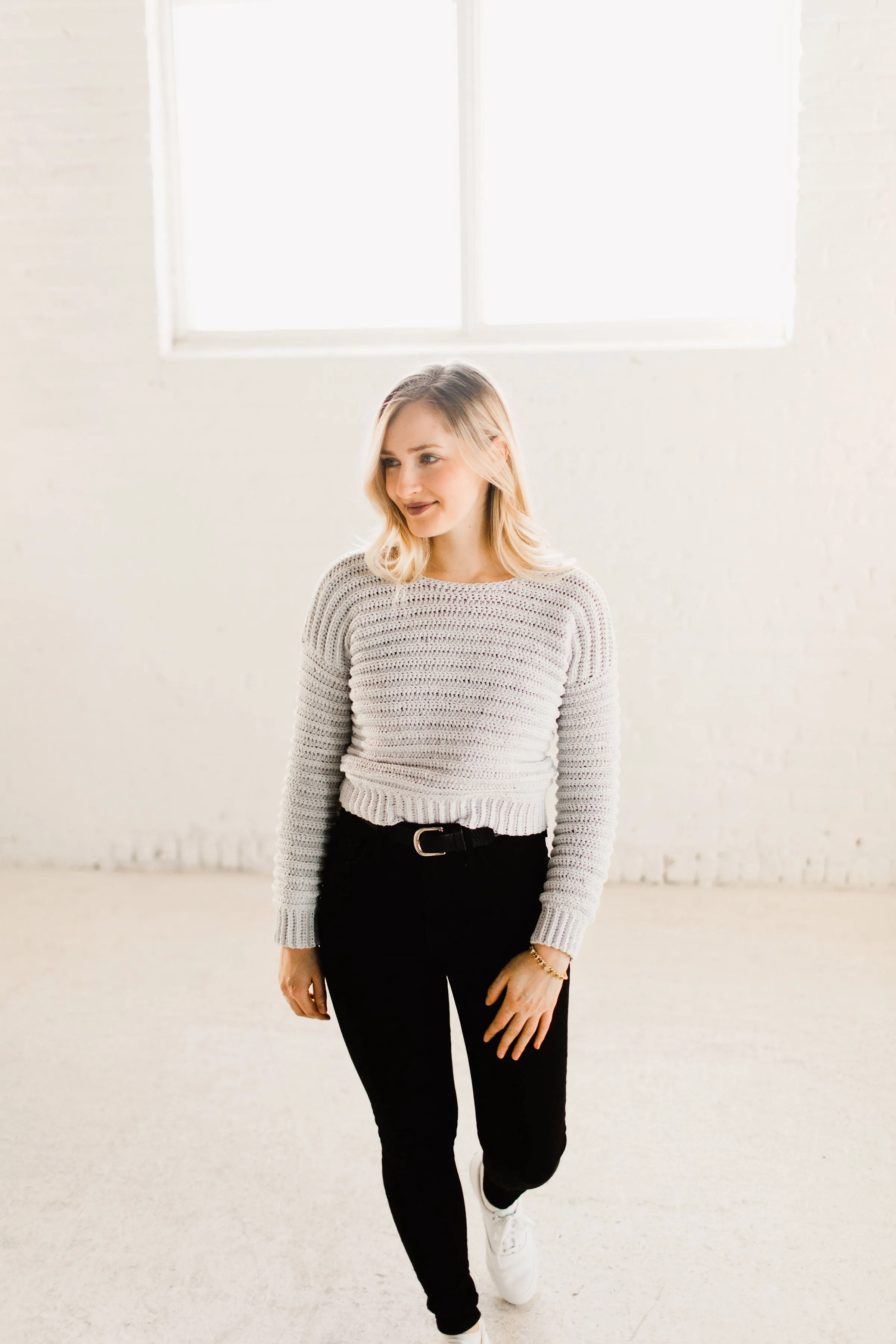 Body Language Sweater Crochet Pattern