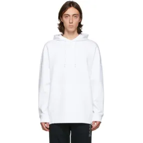 Boss White Oversized Hoodie