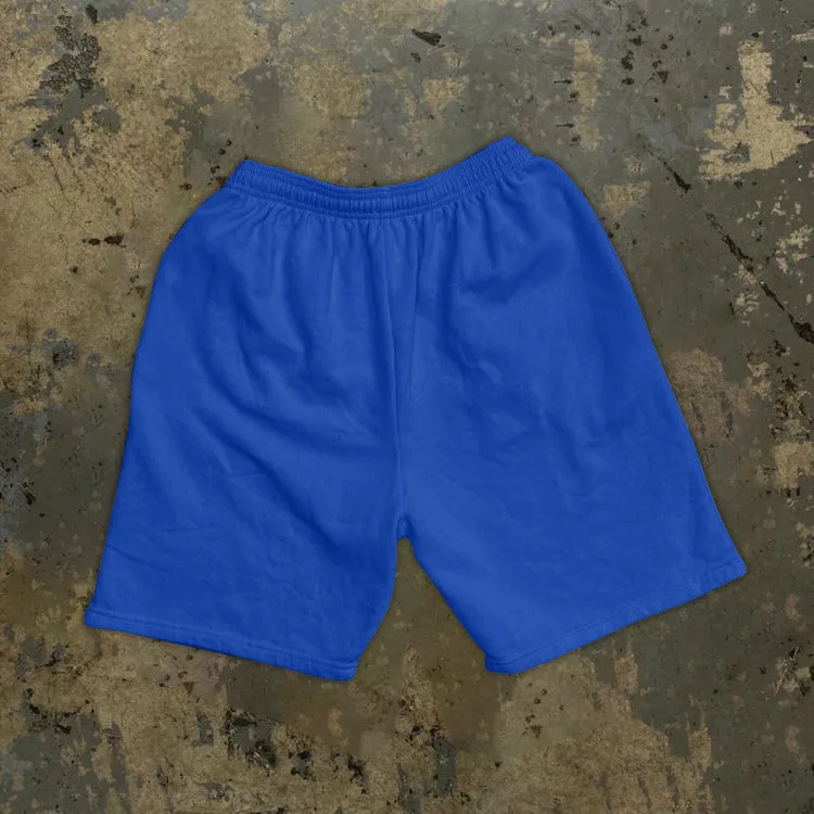 Butterfly print street casual shorts