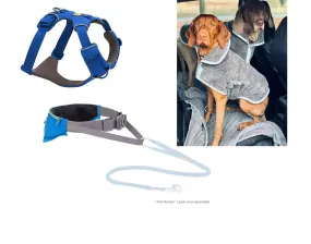 Buy and Save - Dog Running Set with drying jacket