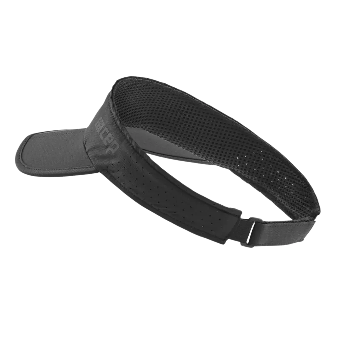 CEP Unisex's Run Foldable Visor - Black
