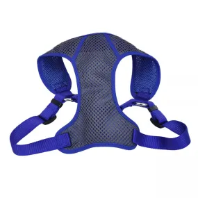 Comfort Soft Sport Wrap Adjustable Grey with Blue Dog Harness