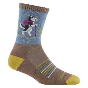 Critter Club Micro Crew Lightweight Hiking Sock w/ Cushion (Women's) - D5001W