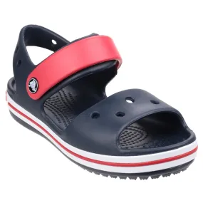 Crocband Kids Sandal - Sporty & Comfy Footwear with Jibbitz Charm Holes, Croslite Cushioning, Secure Heel & Ankle Strap for Ultimate Comfort