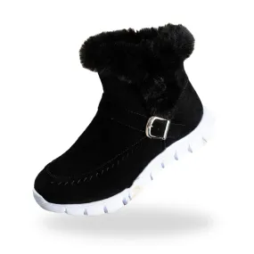 Cuzcare Orthopedic Women Boots Winter Fur Lining Extra Comfortable Warm Fashion Snow Boots