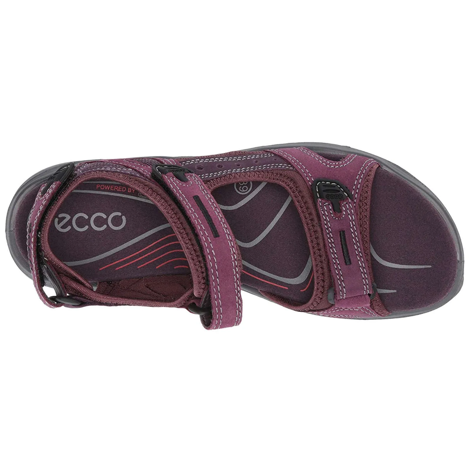 Ecco Offroad Nubuck Leather Women's Casual Sandals