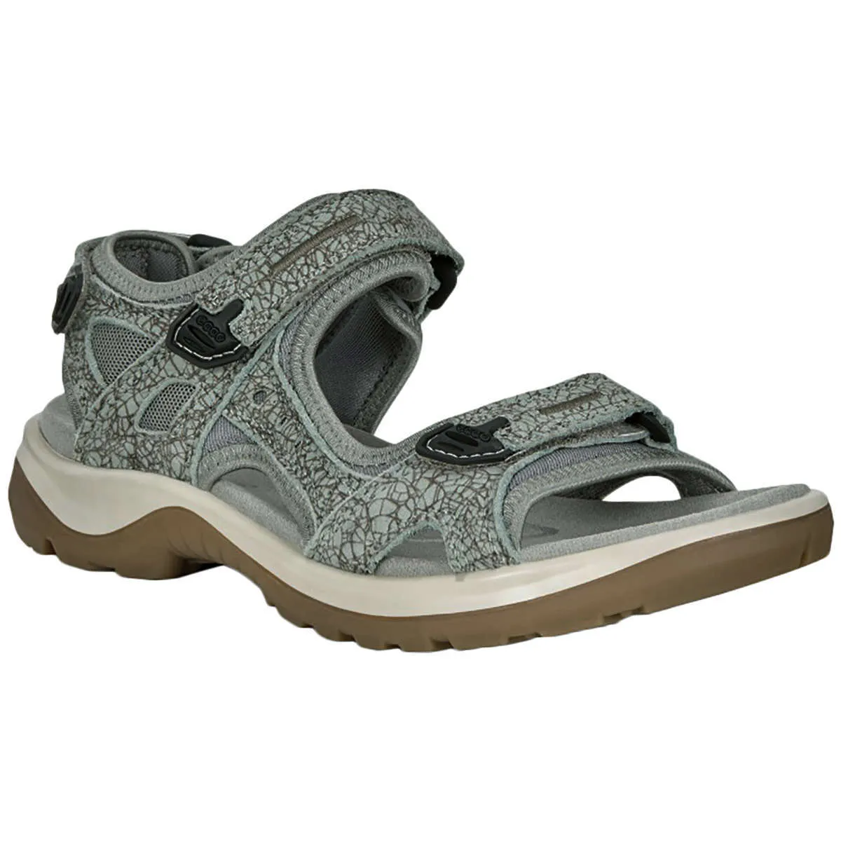 Ecco Offroad Nubuck Leather Women's Casual Sandals