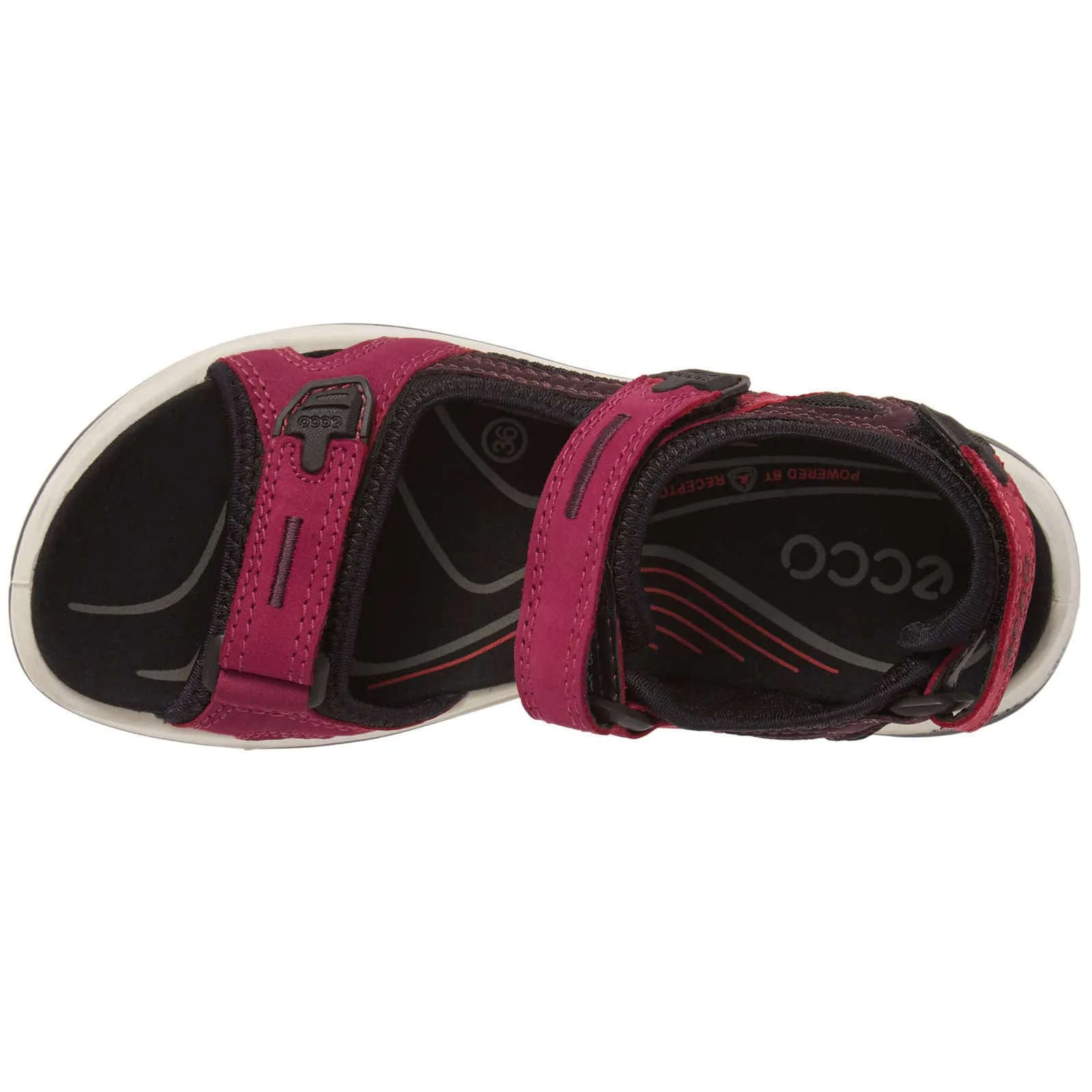 Ecco Offroad Nubuck Leather Women's Casual Sandals