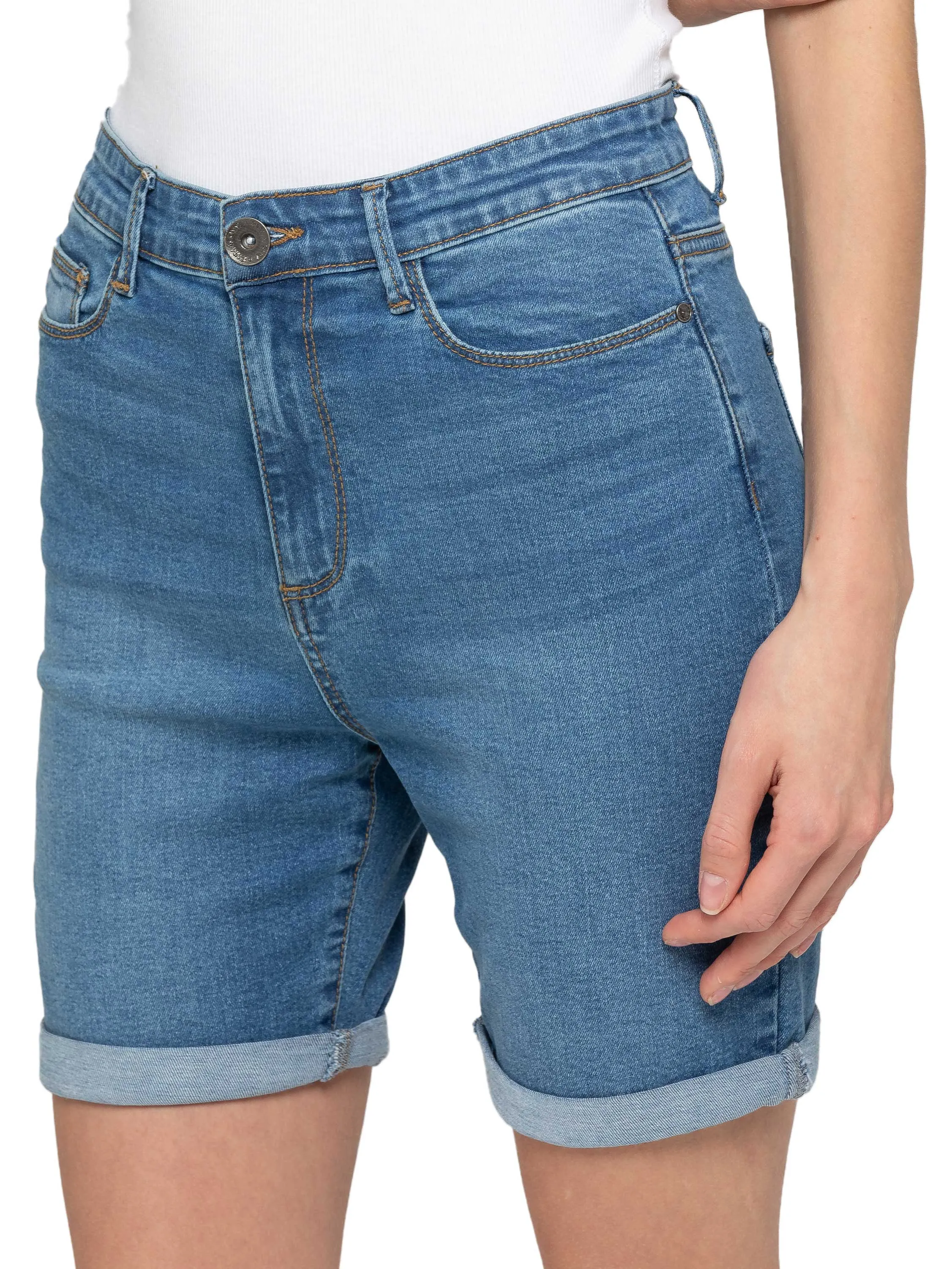 Enzo | Womens Denim Shorts