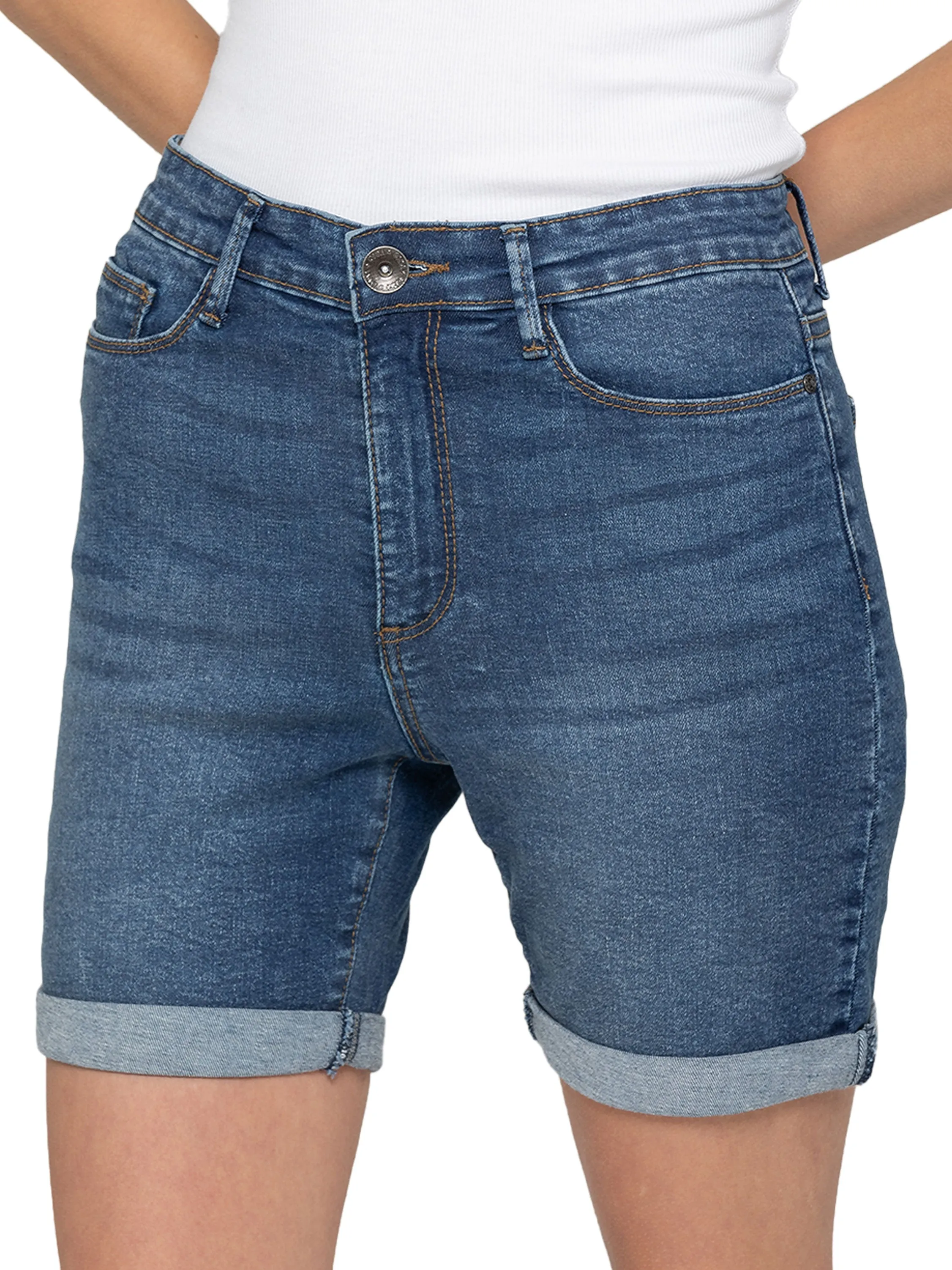 Enzo | Womens Denim Shorts