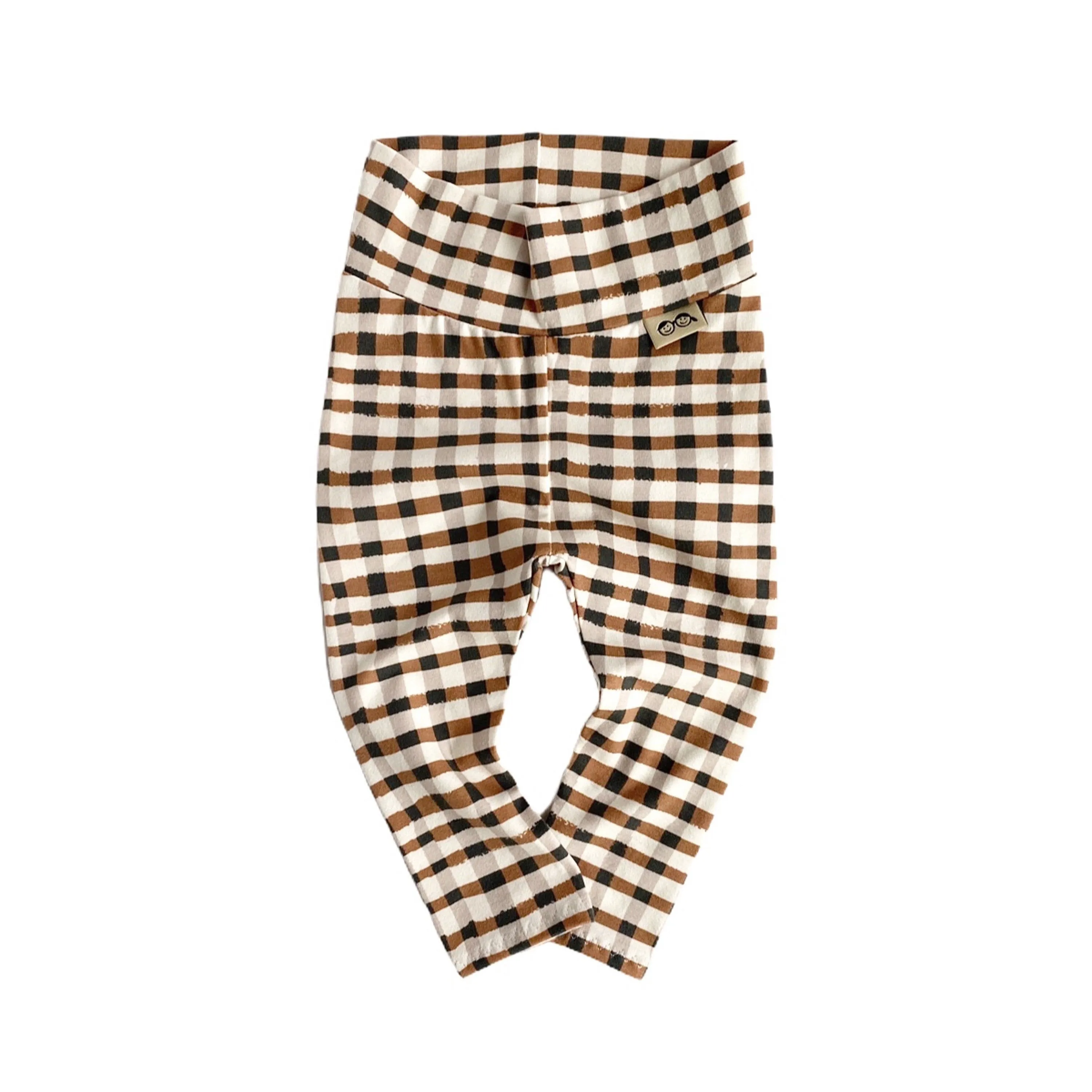 Fall Gingham Leggings and/or Headbands