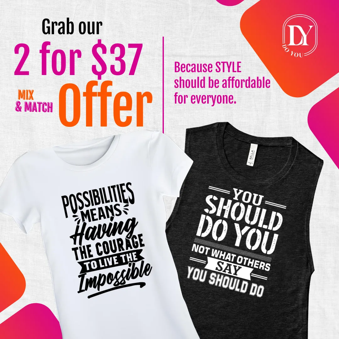 Feminine & Comfortable Super Soft Tee