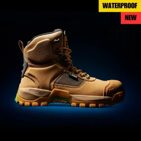 FXD WB-1WP WATERPROOF WORK BOOTS - WHEAT