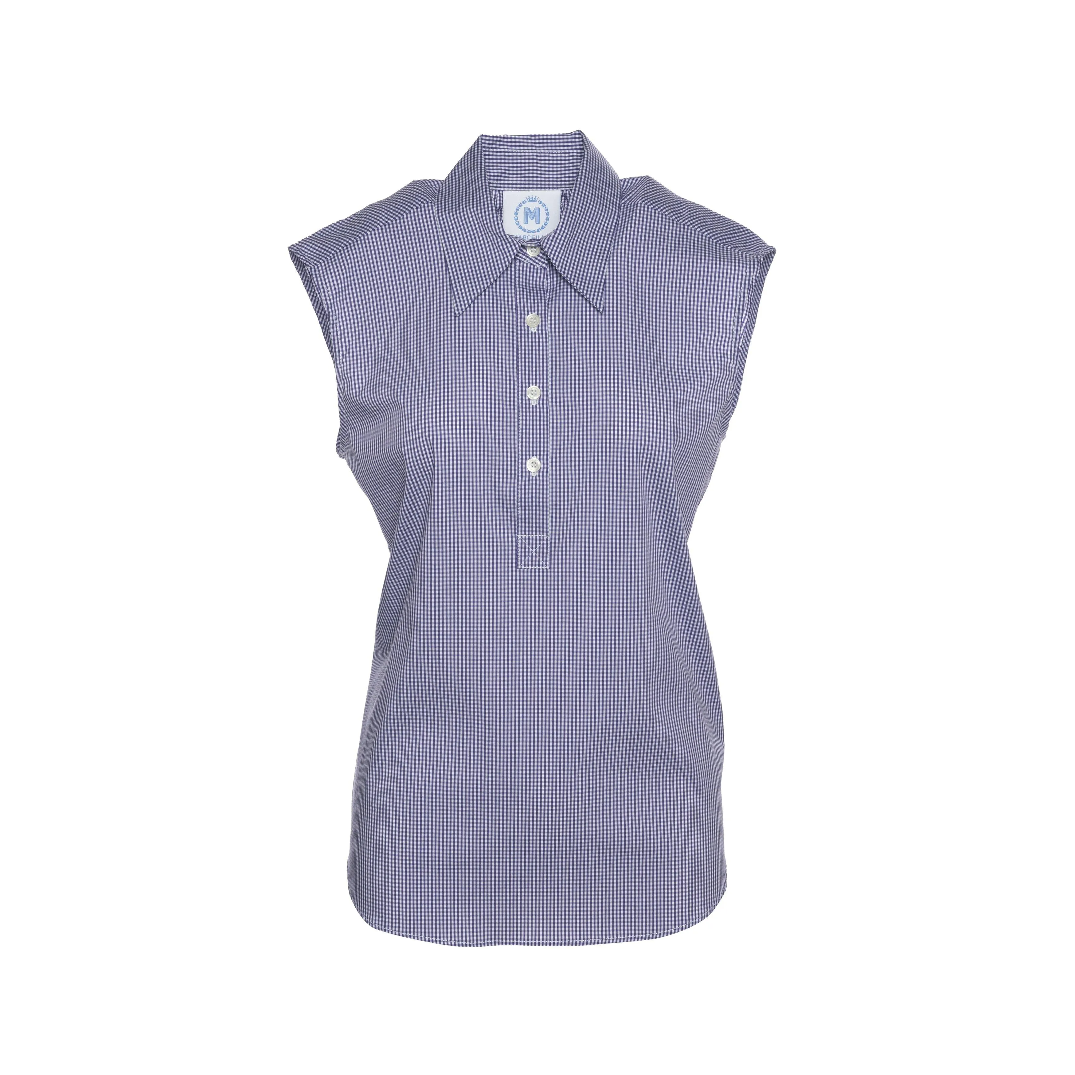 Geneva Sleeveless Popover in Performance Poplin