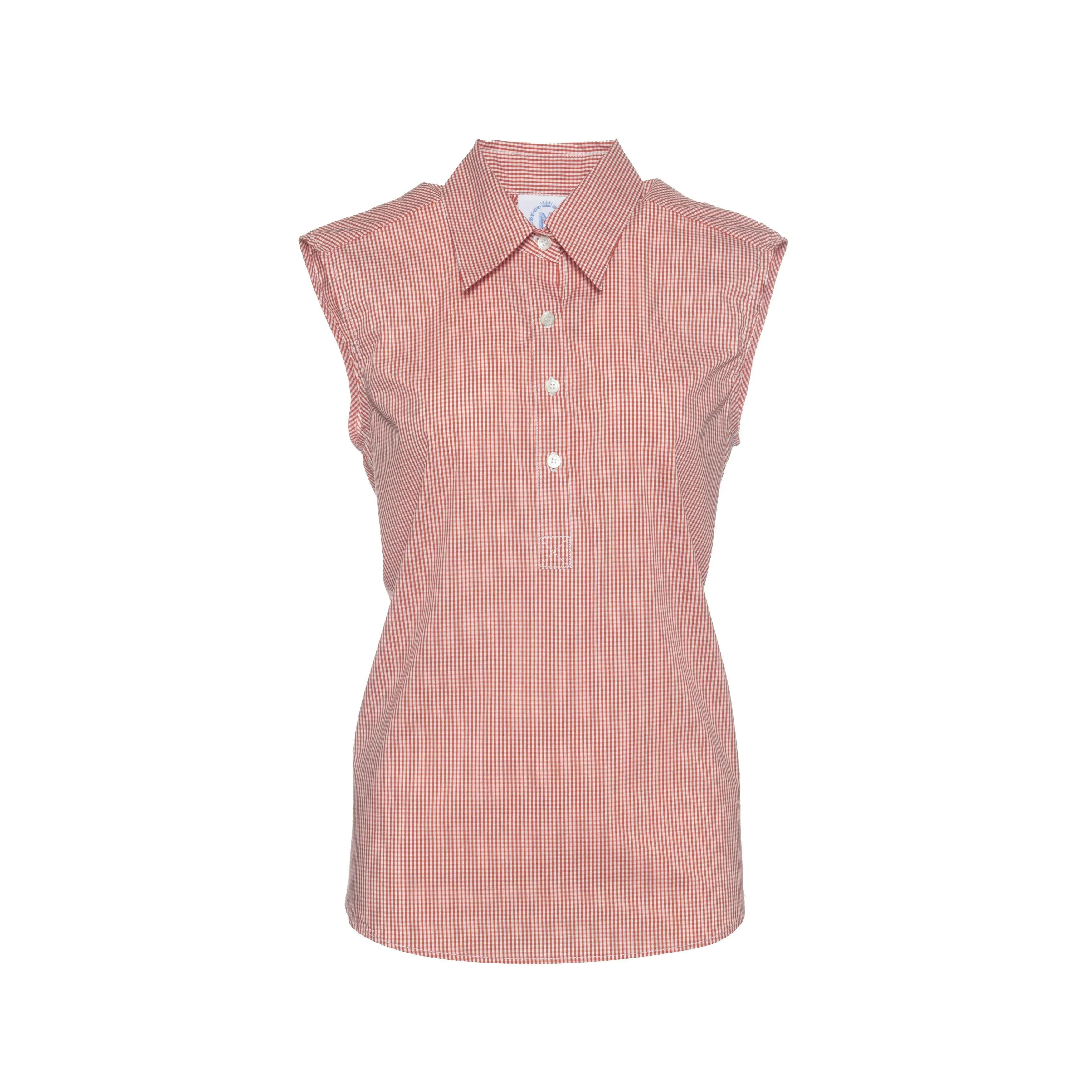 Geneva Sleeveless Popover in Performance Poplin