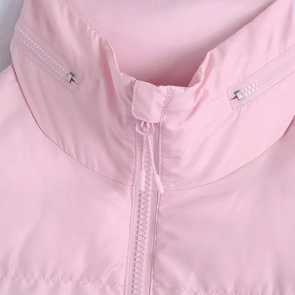HOODED PADDED WAISTCOAT