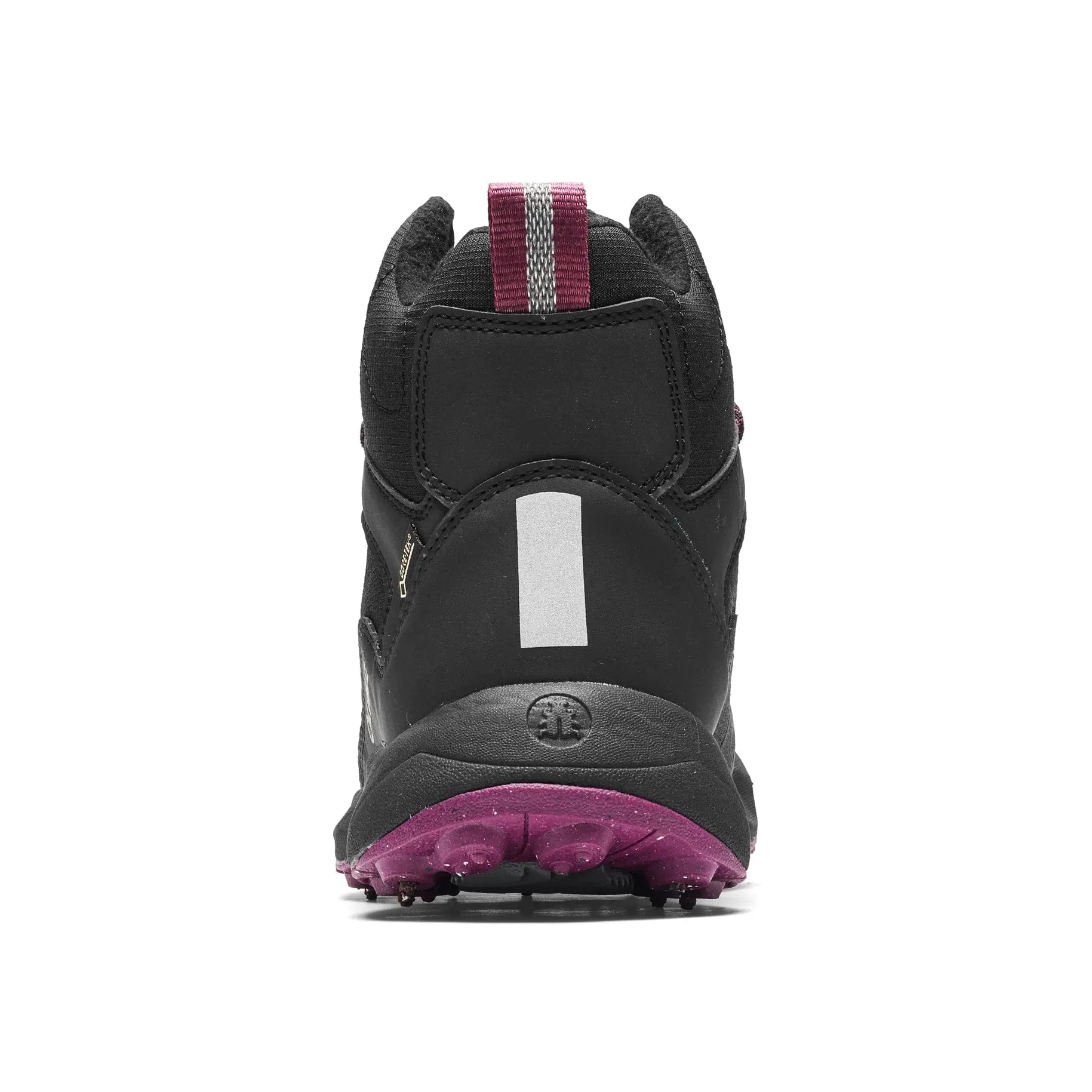 Icebug Women's Pace3 BUGrip Winter Boots- Black/ Hibiscus