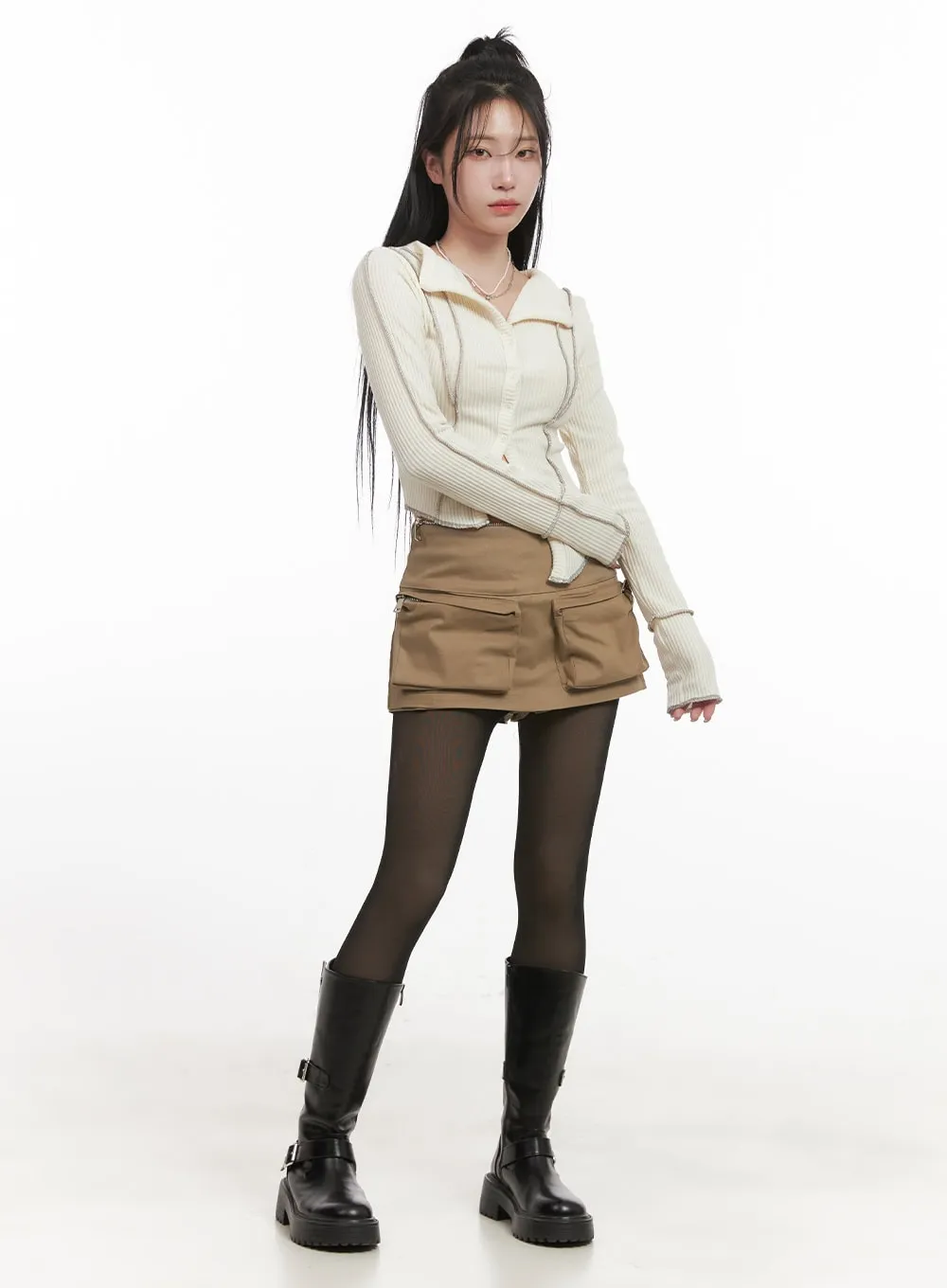 Illusional Thermal Pantyhose Tights CJ516