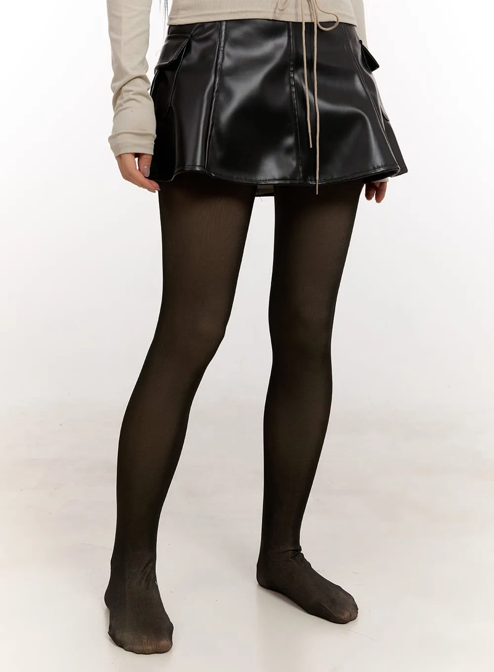 Illusional Thermal Pantyhose Tights CJ516