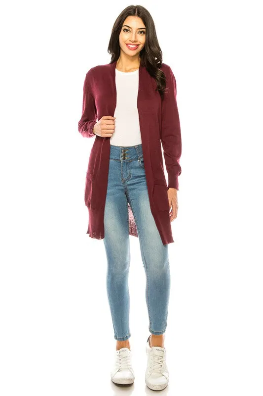 Knit Cardigan Sweater