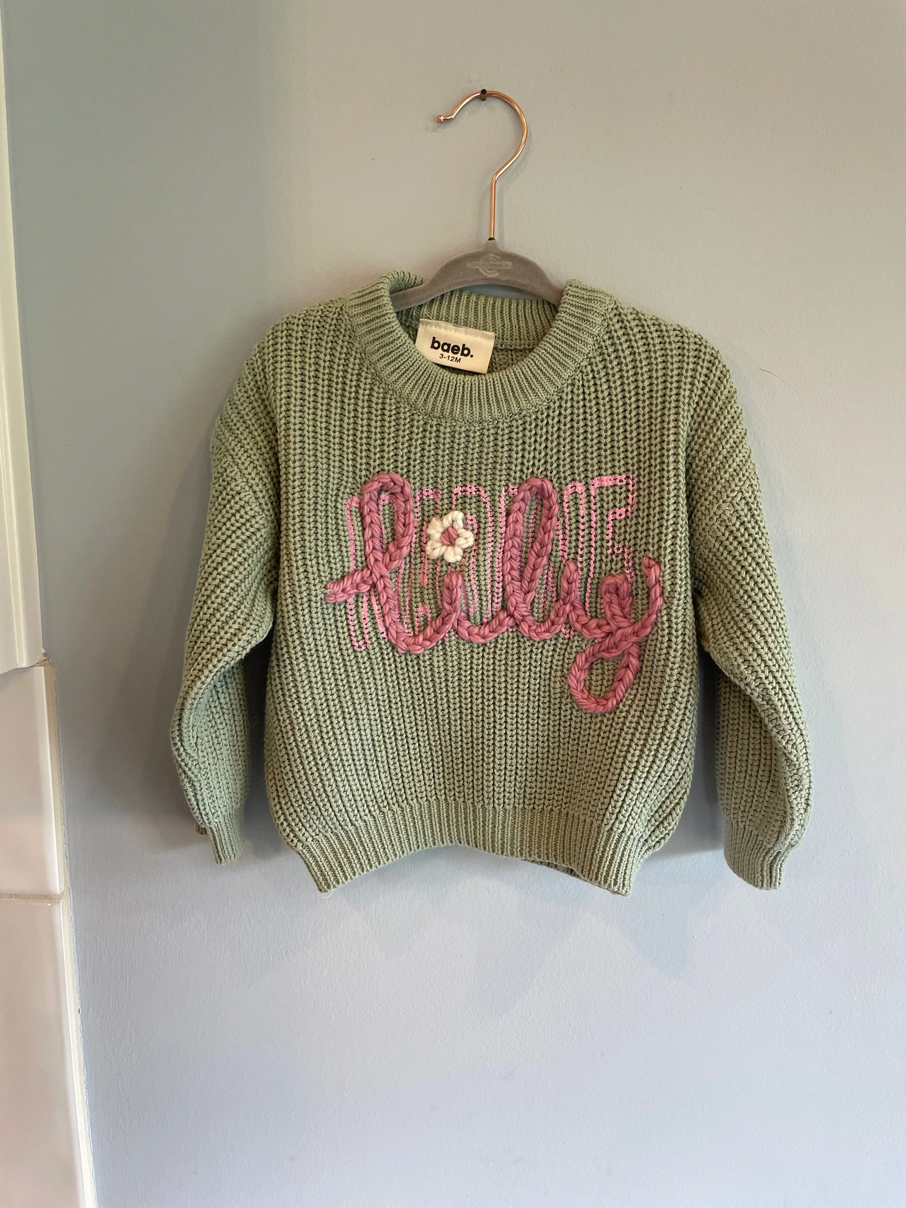 Knit oversized Sweater
