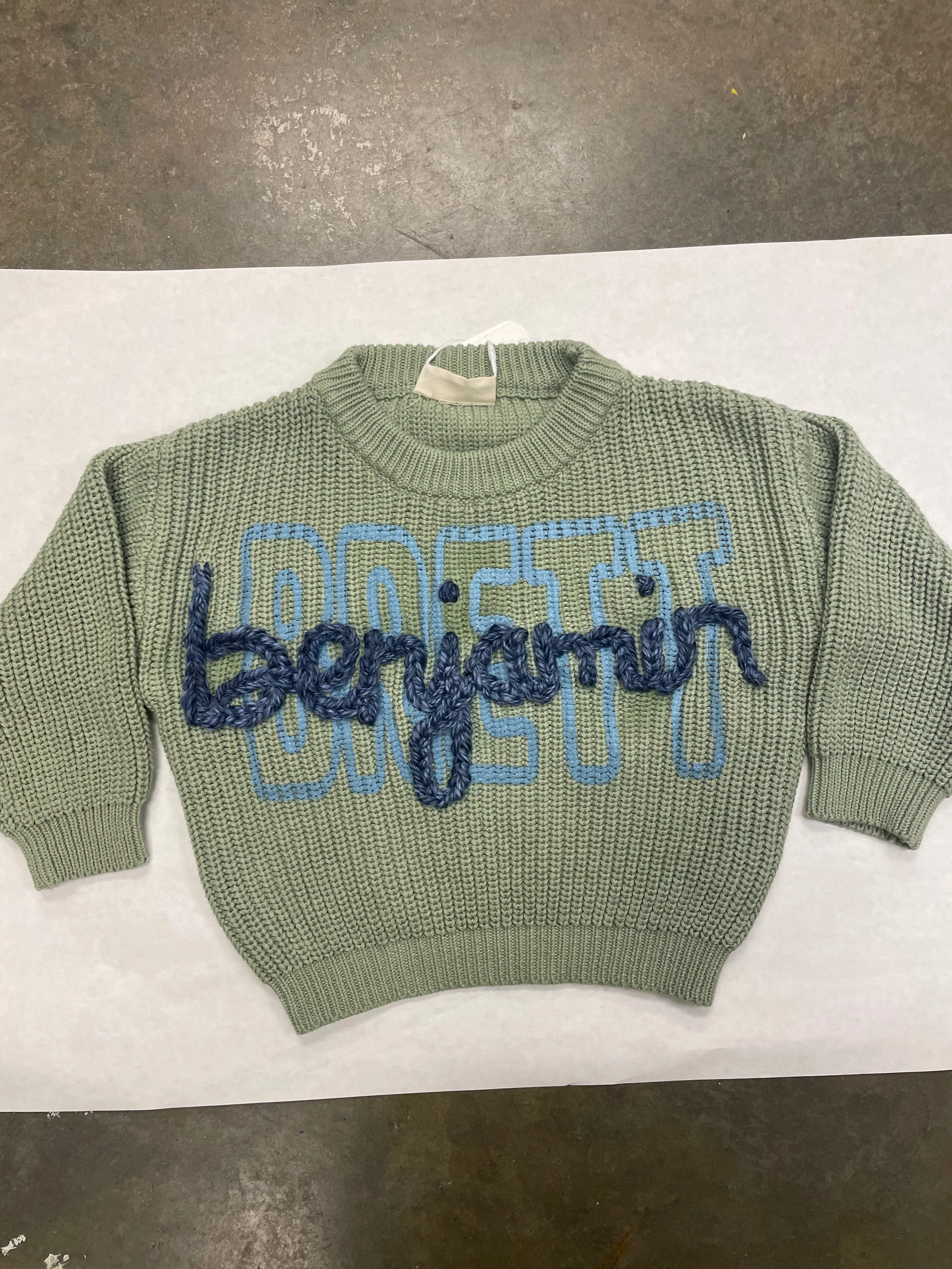 Knit oversized Sweater