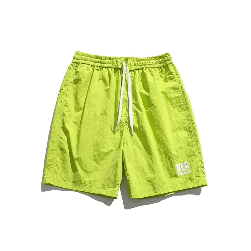 Men Shorts Summer Letter Print Casual Shorts Casual