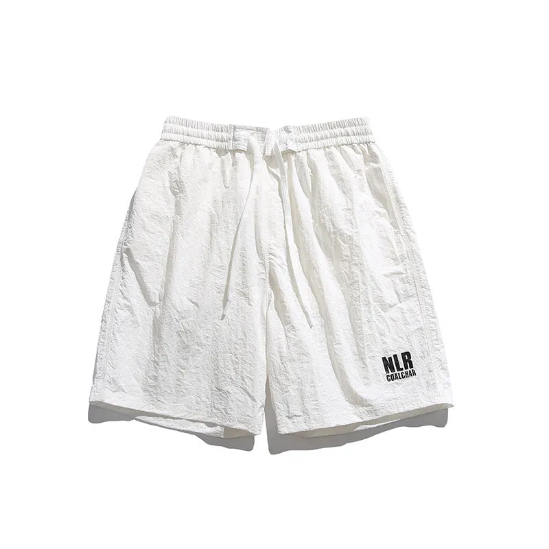 Men Shorts Summer Letter Print Casual Shorts Casual