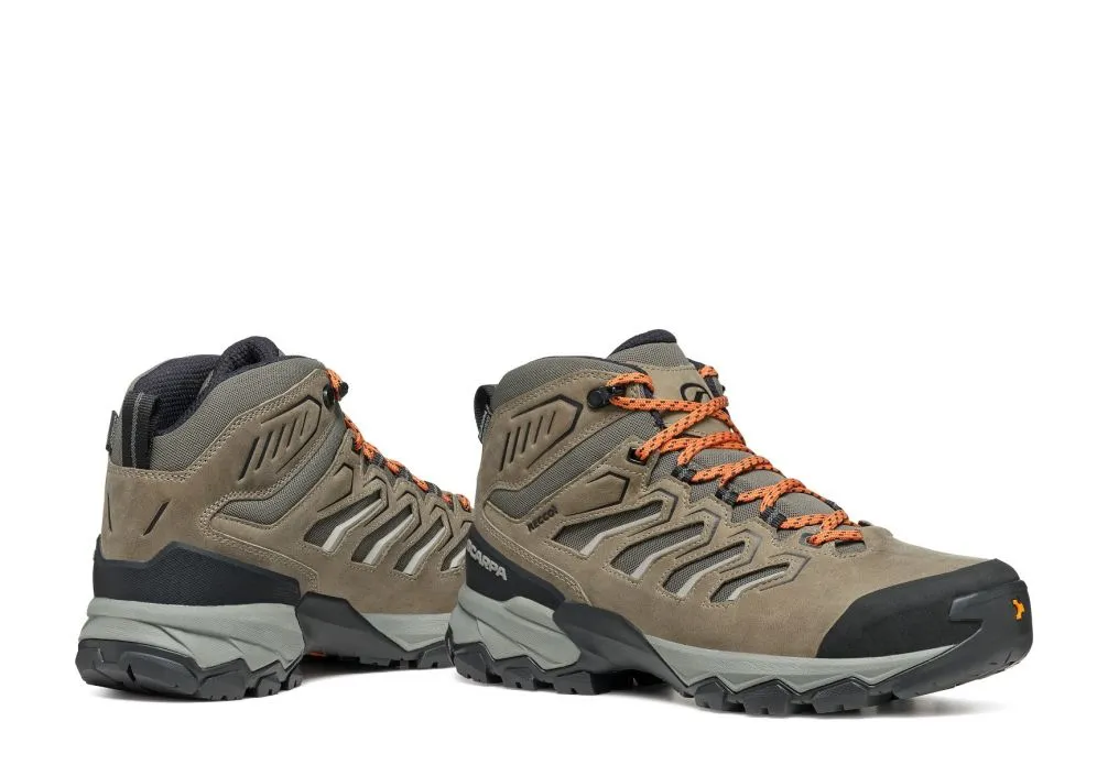 Men's Moraine Mid Waterproof Boot - Fossil Brown