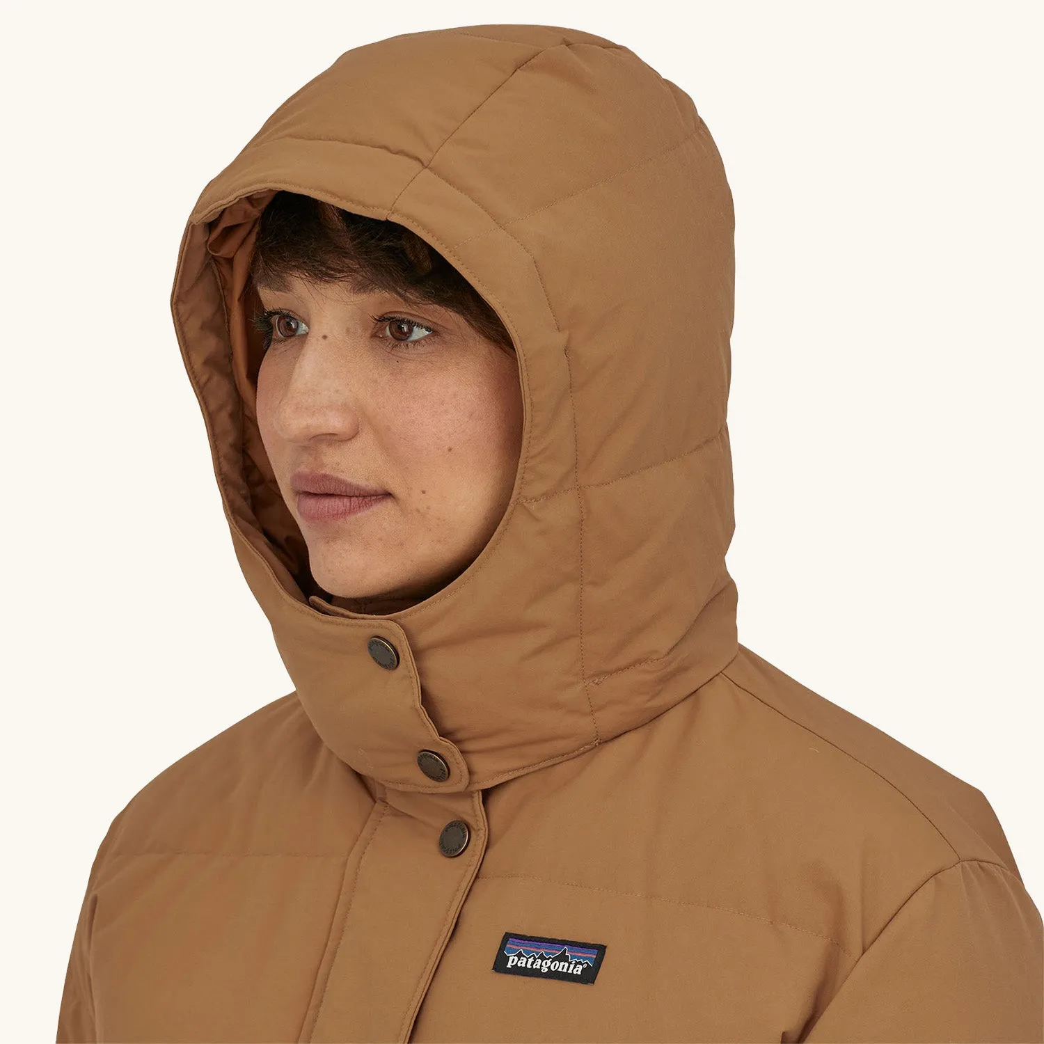 Patagonia Women's Downdrift Parka Jacket - Nest Brown
