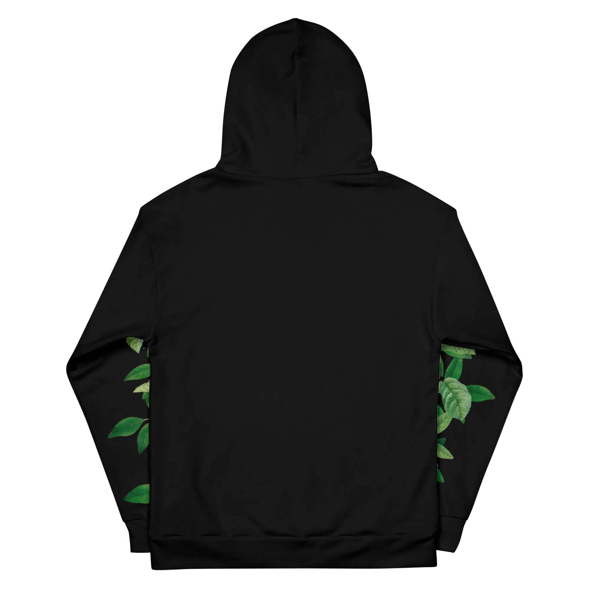 Pink Rose Sleeves Hoodie
